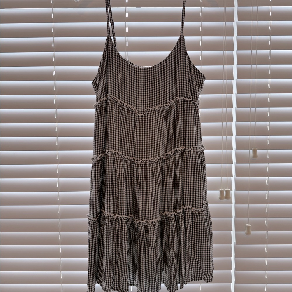 NWT Z Supply Black and White Ruffle Sundress. Medium
